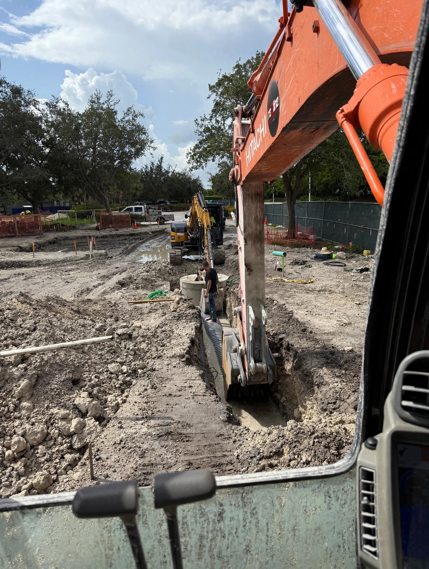 Underground Utilities — reDline Contracting