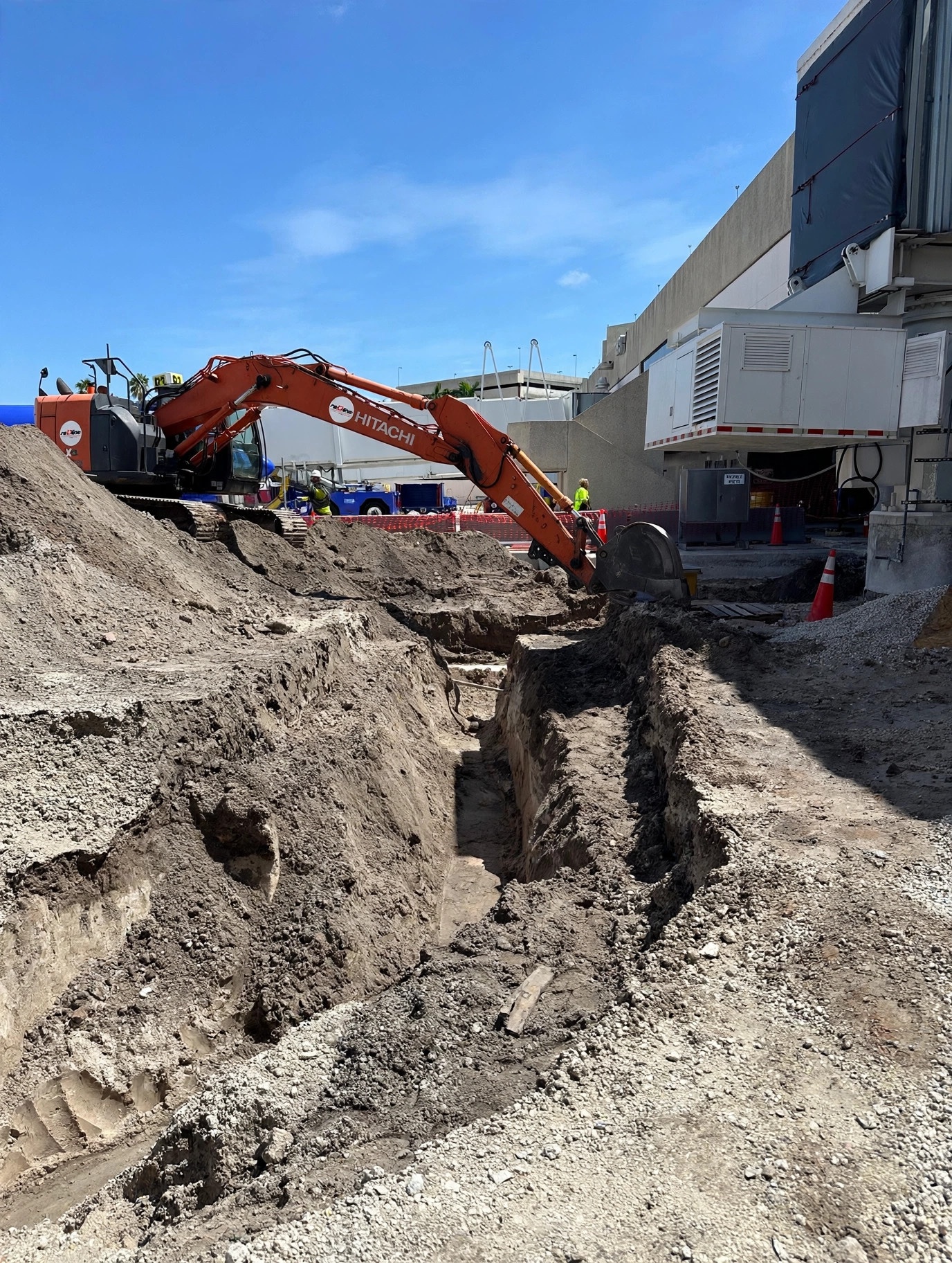 Excavation & Trenching — reDline Contracting