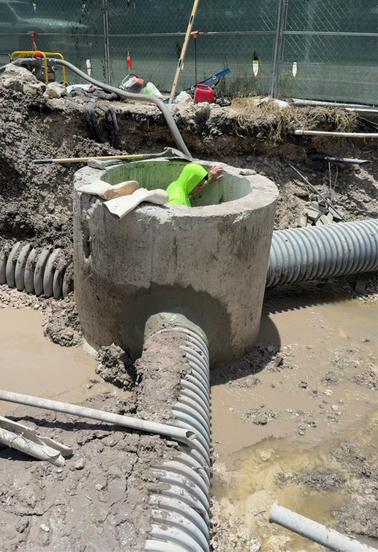 Underground Utilities — reDline Contracting