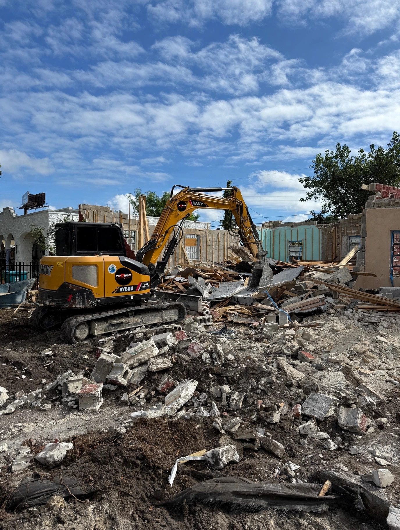 Demolition — reDline Contracting