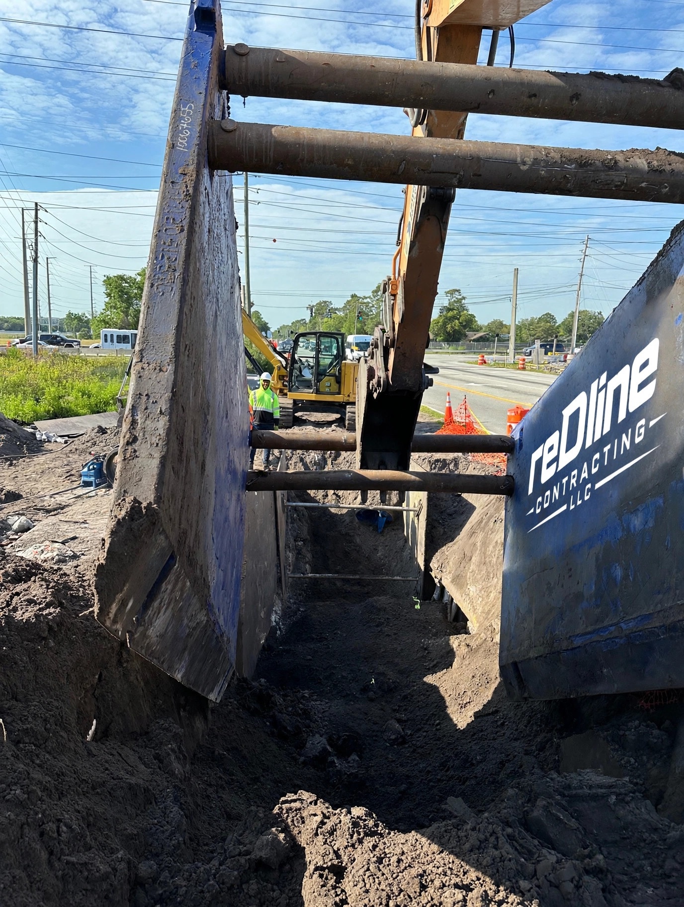 Excavation & Trenching — reDline Contracting