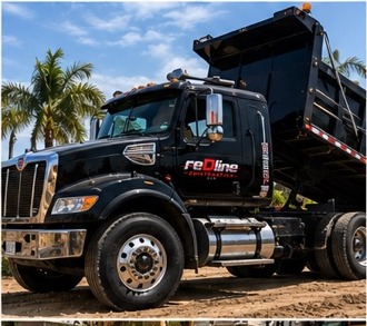Site Work & Land Preparation — reDline Contracting at work
